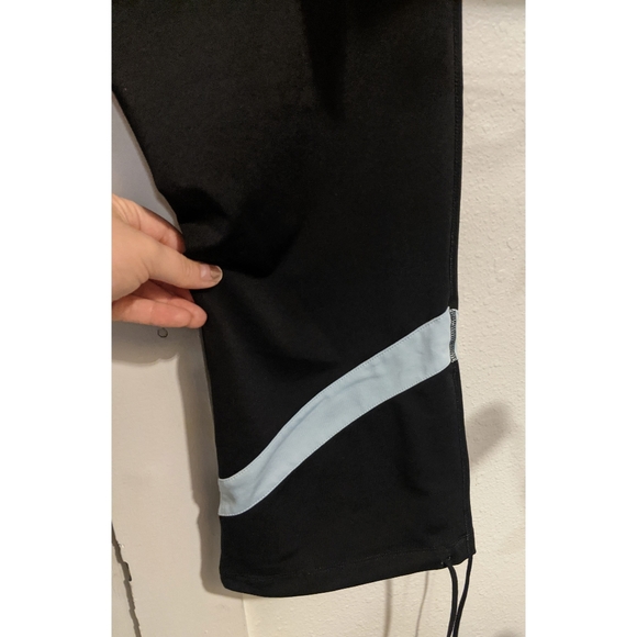 Adidas baby blue and black with leg ties - Picture 5 of 7